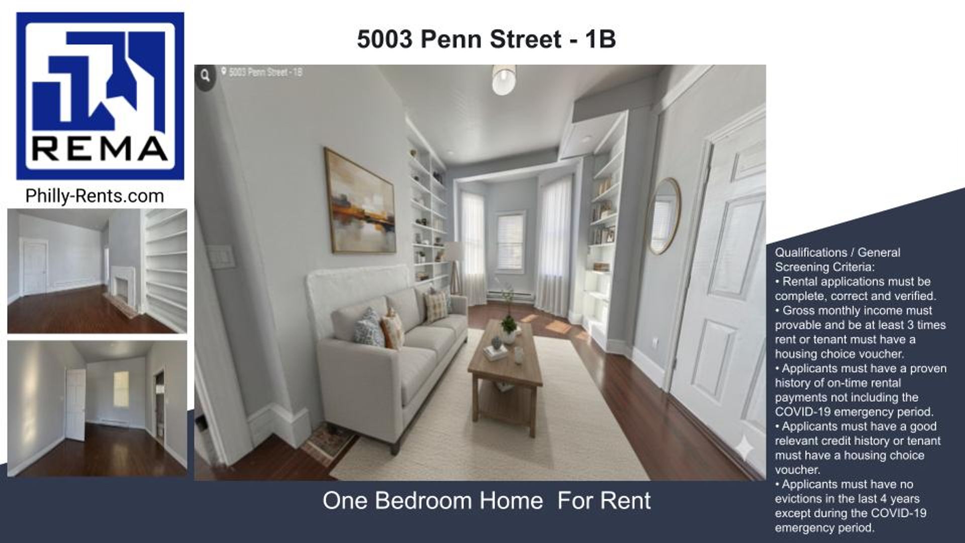 Philadelphia Apartment: 5003 Penn Street