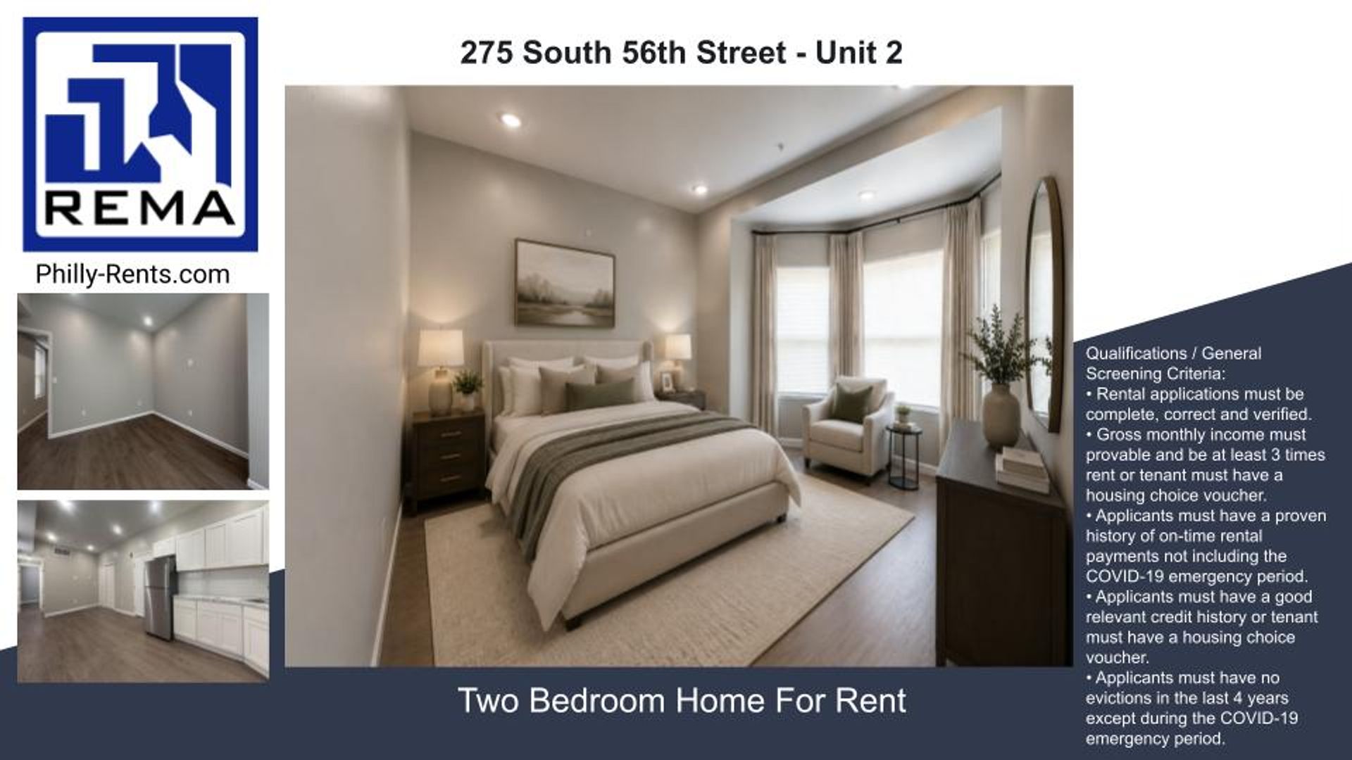 Philadelphia Apartment: 275 South 56th Street