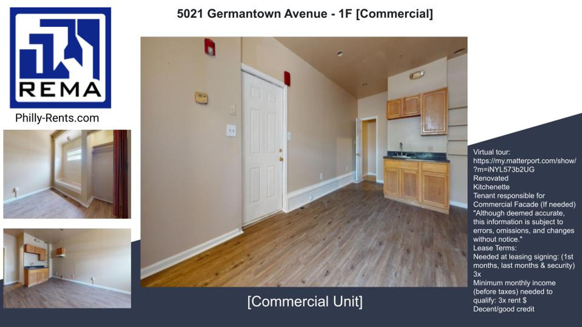 Philadelphia Apartment: 5021 Germantown Avenue