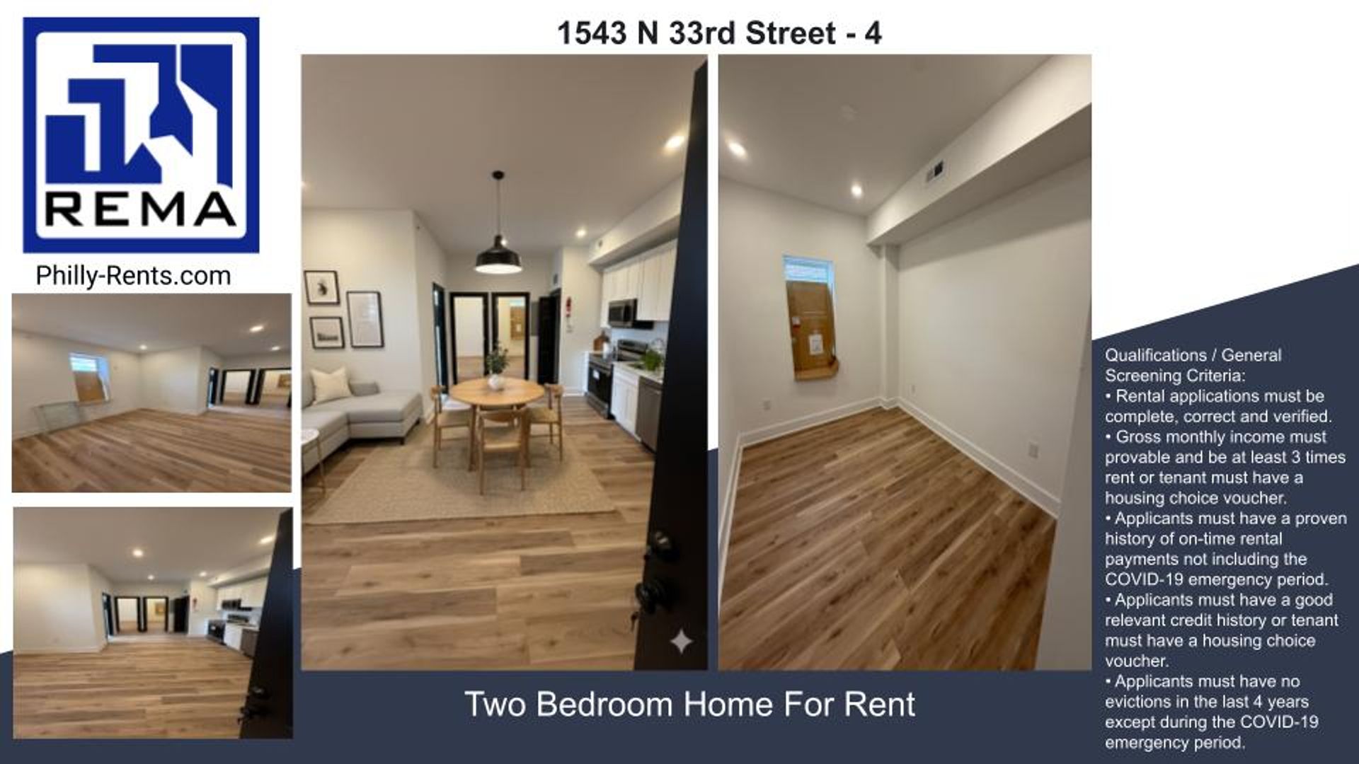 Philadelphia Apartment: 1543 N 33rd Street