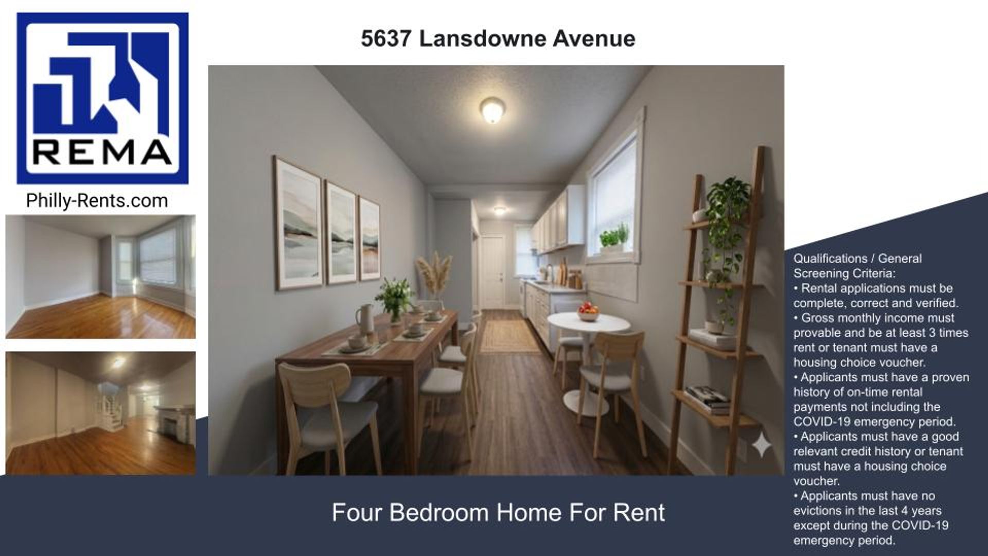 Philadelphia House: 5637 Lansdowne Avenue