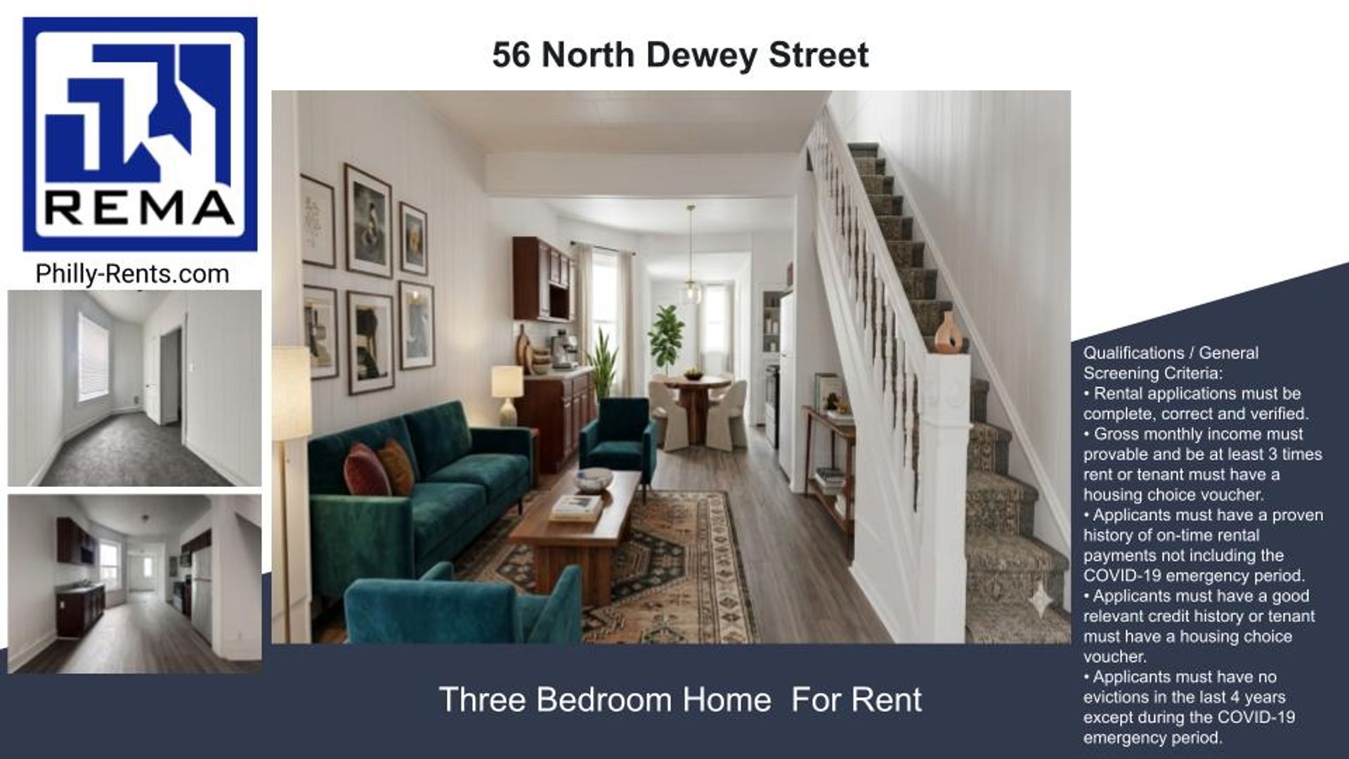 Philadelphia House: 56 North Dewey Street