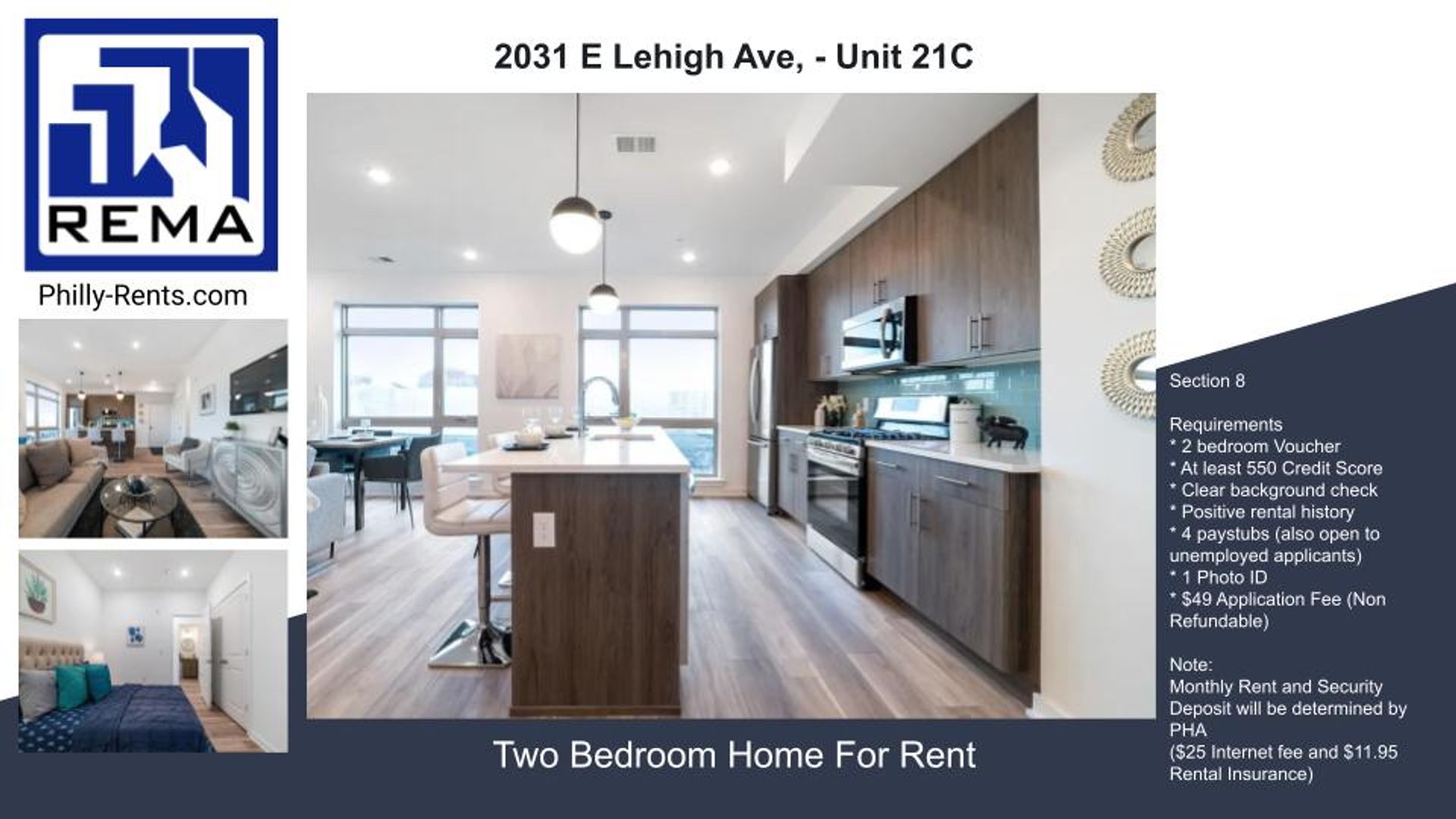 Philadelphia Apartment: 2031 E Lehigh Ave,
