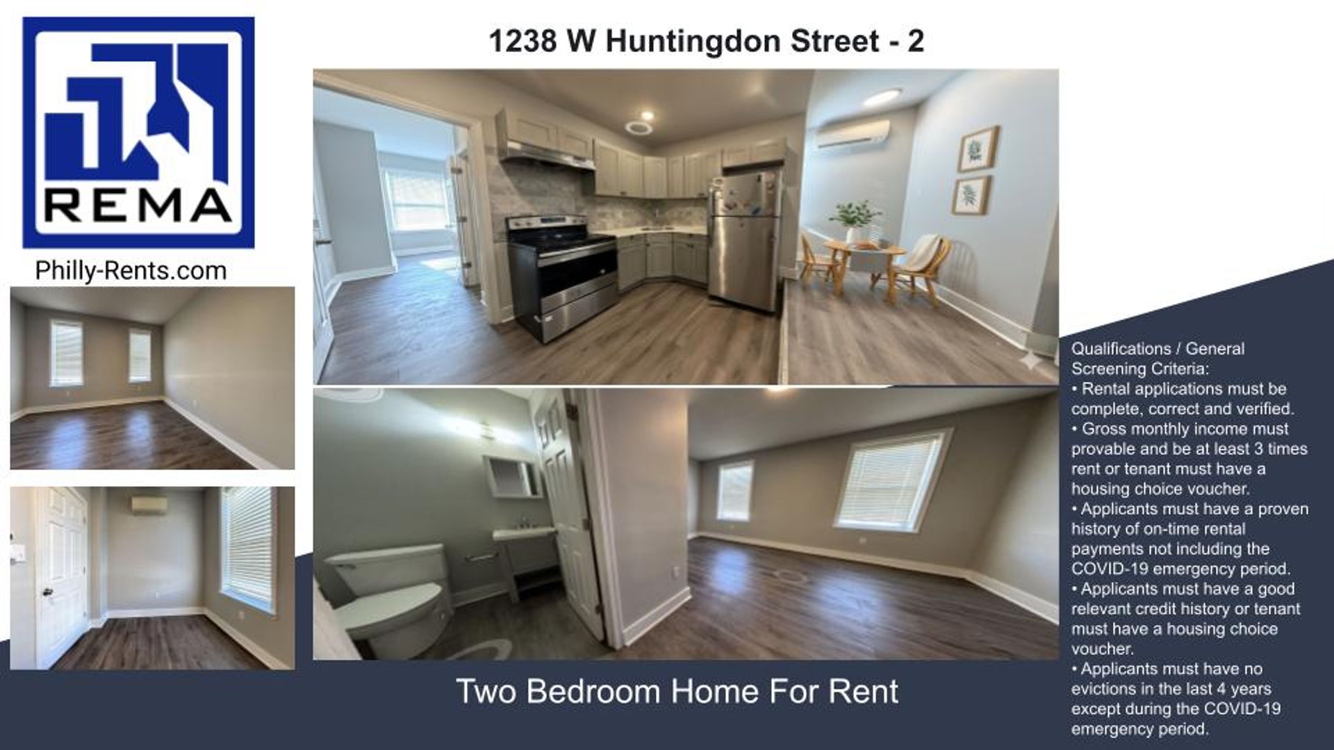 Philadelphia Apartment: 1238 W Huntingdon Street