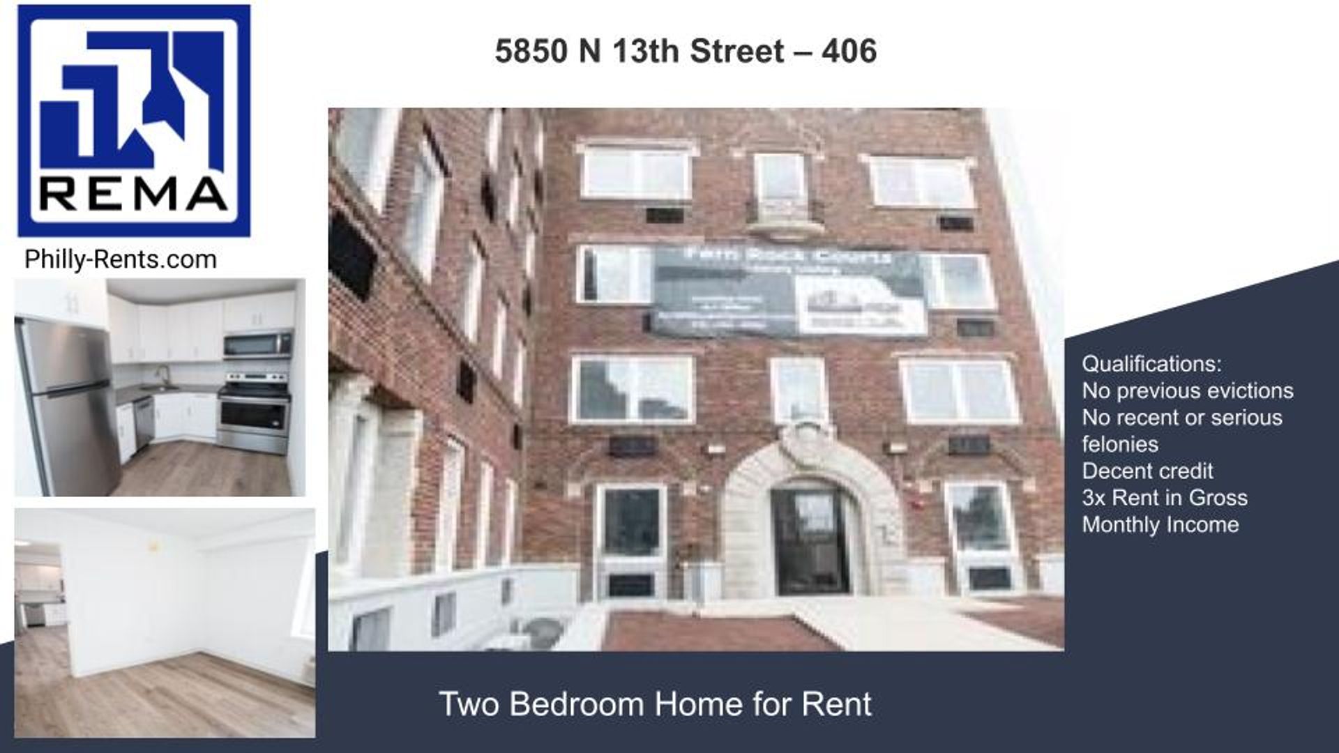 Philadelphia Apartment: 5840-50 North 13th Street