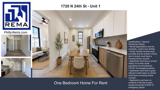Modern 1BR/1BA Apartment – Philadelphia 19121 – photo 1