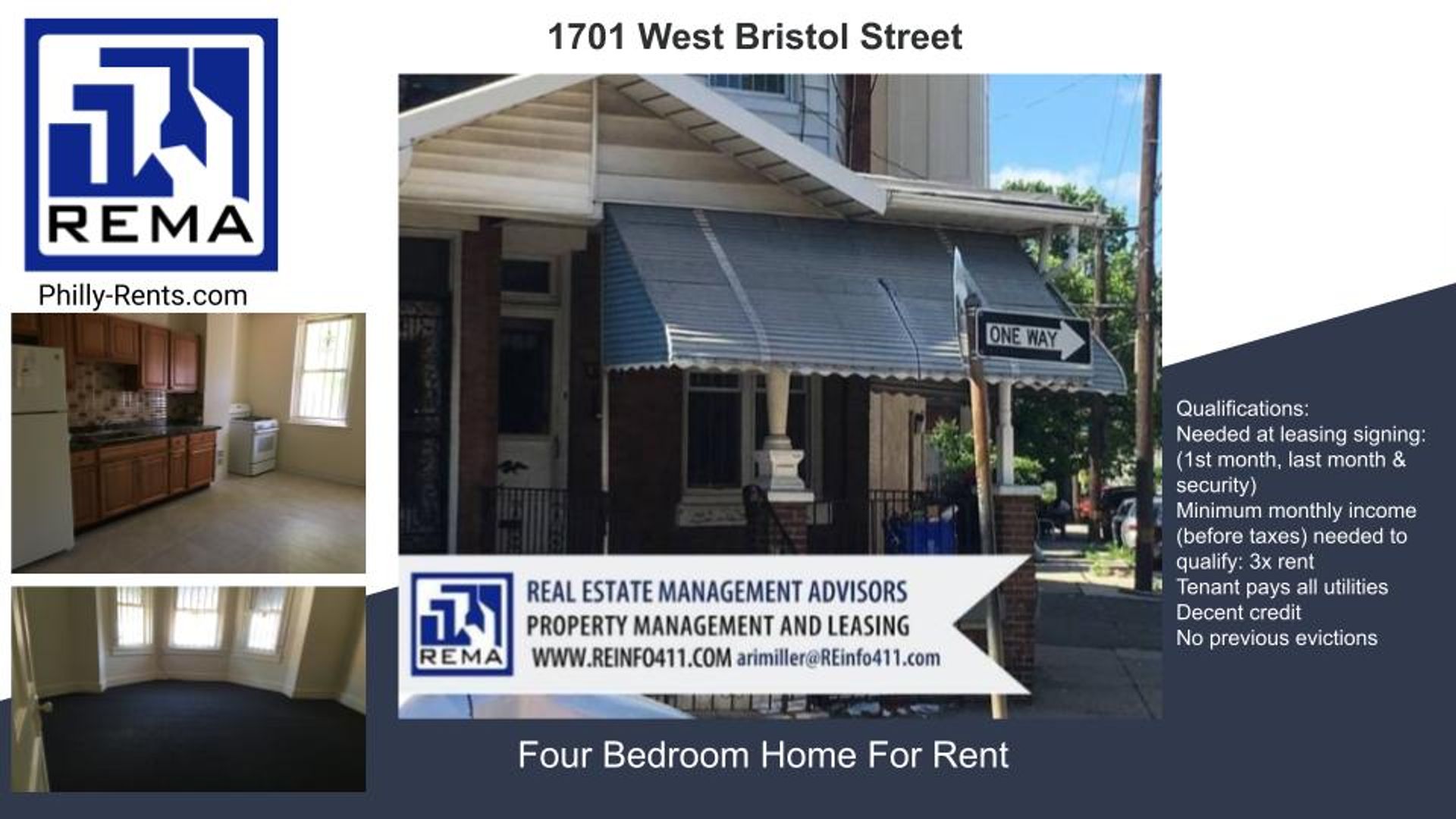 Philadelphia House: 1701 West Bristol Street