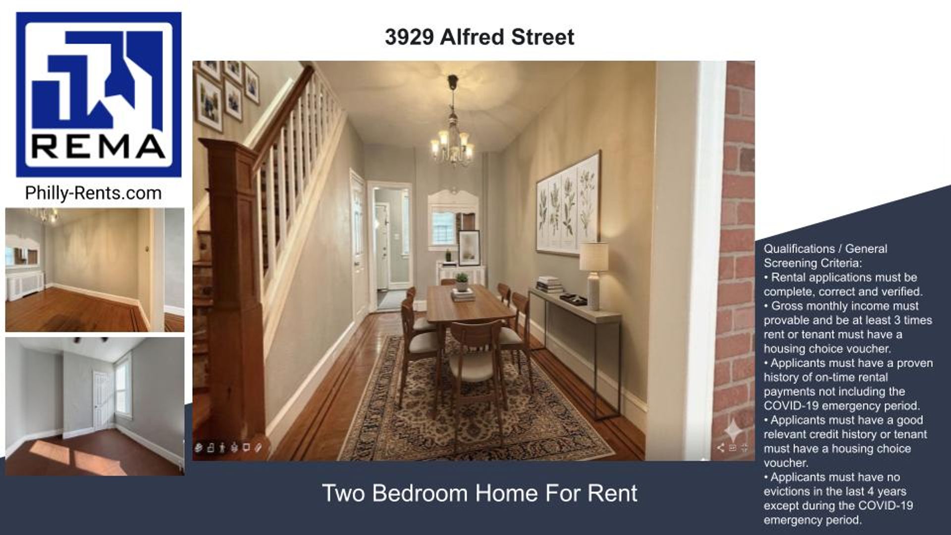 Philadelphia House: 3929 Alfred Street