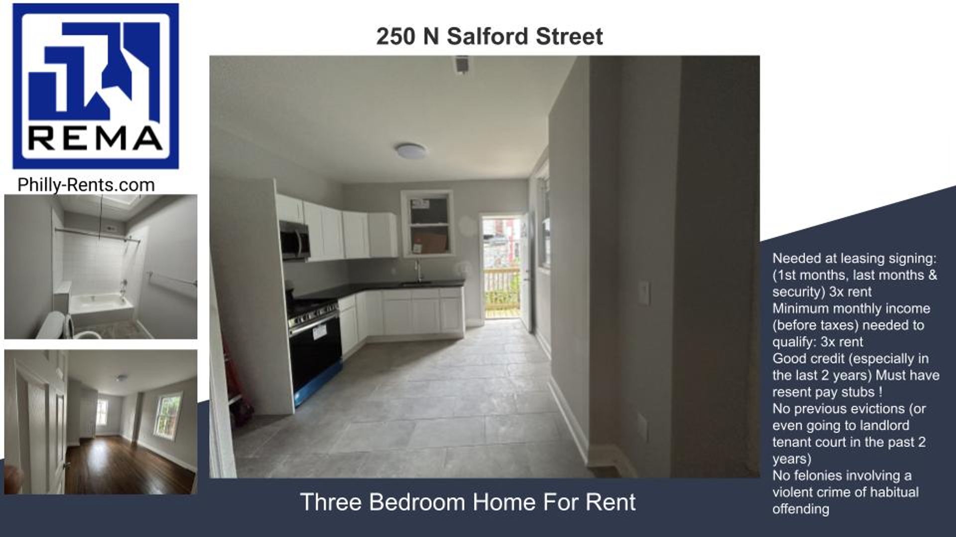 Philadelphia House: 250 N Salford Street