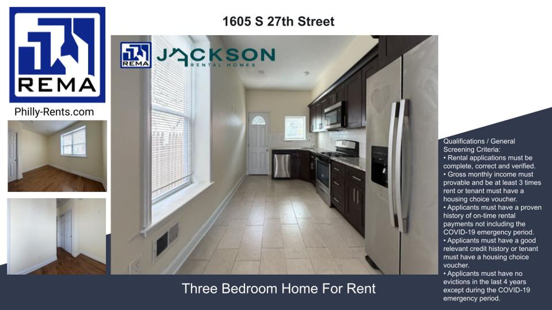 Philadelphia House: 1605 S 27th Street