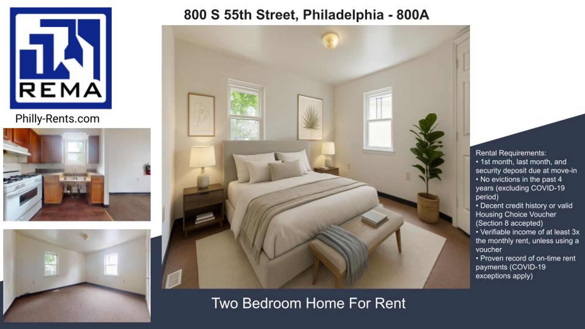 Philadelphia Apartment: 800 S 55th Street