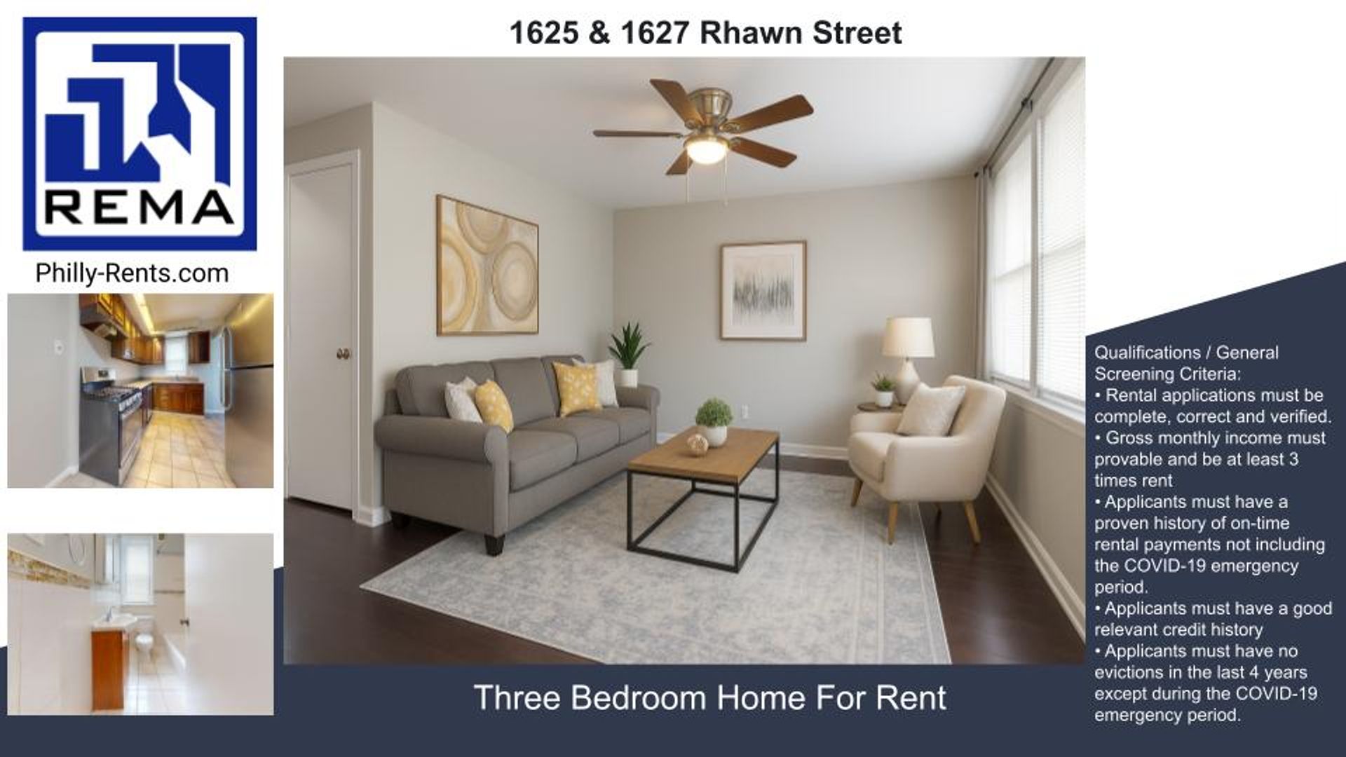 Philadelphia House: 1625 &  1627 Rhawn Street