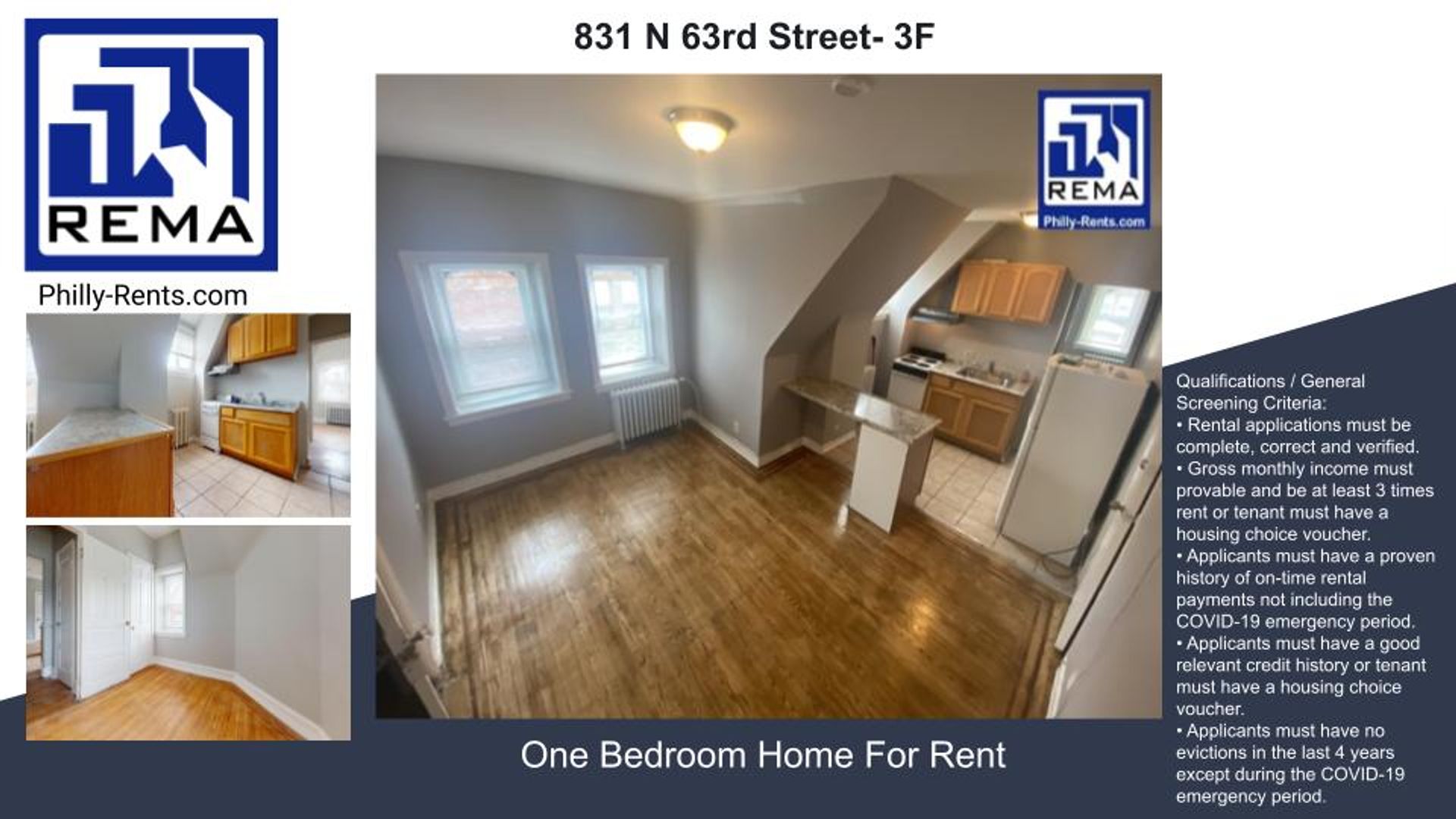 Philadelphia Apartment: 831 N 63rd Street