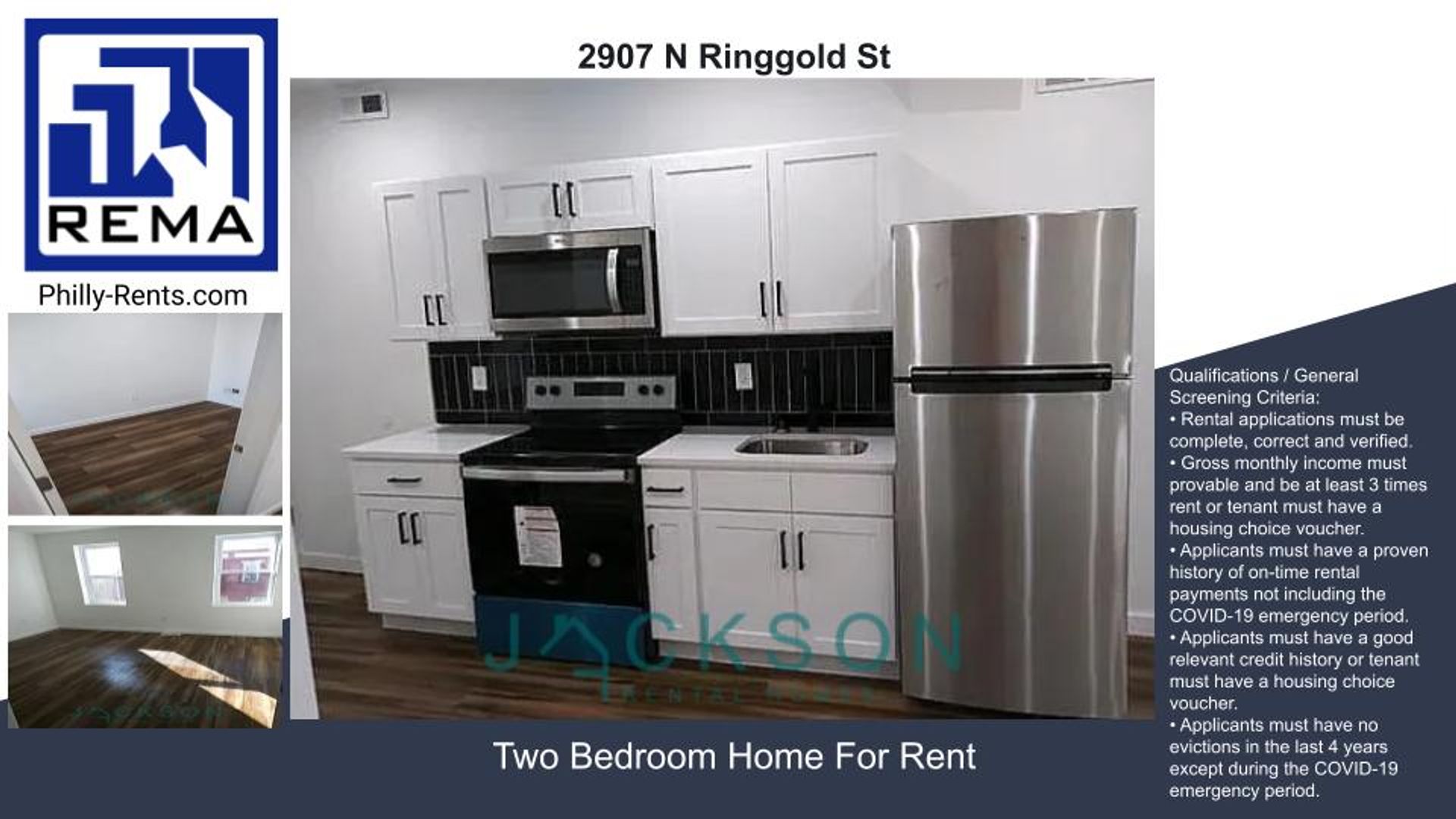 Philadelphia House: 2907 N Ringgold St.
