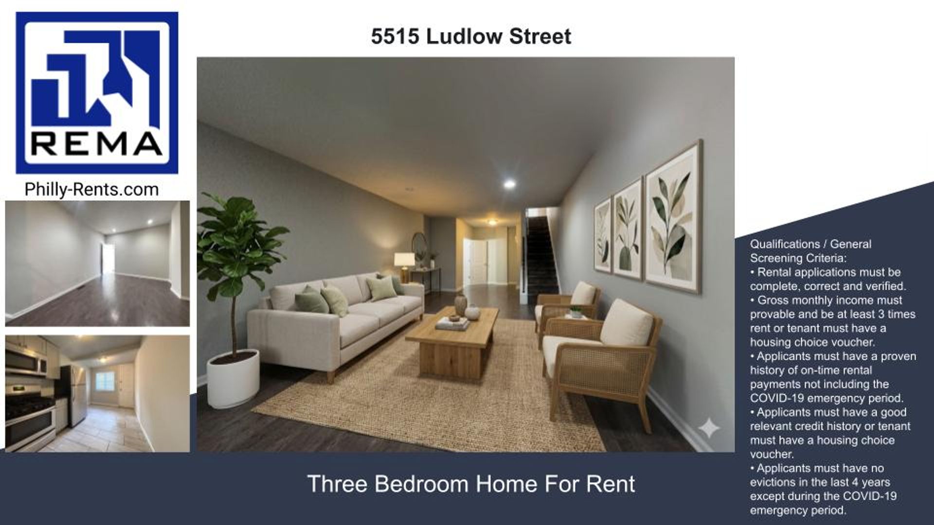 Philadelphia House: 5515 Ludlow Street