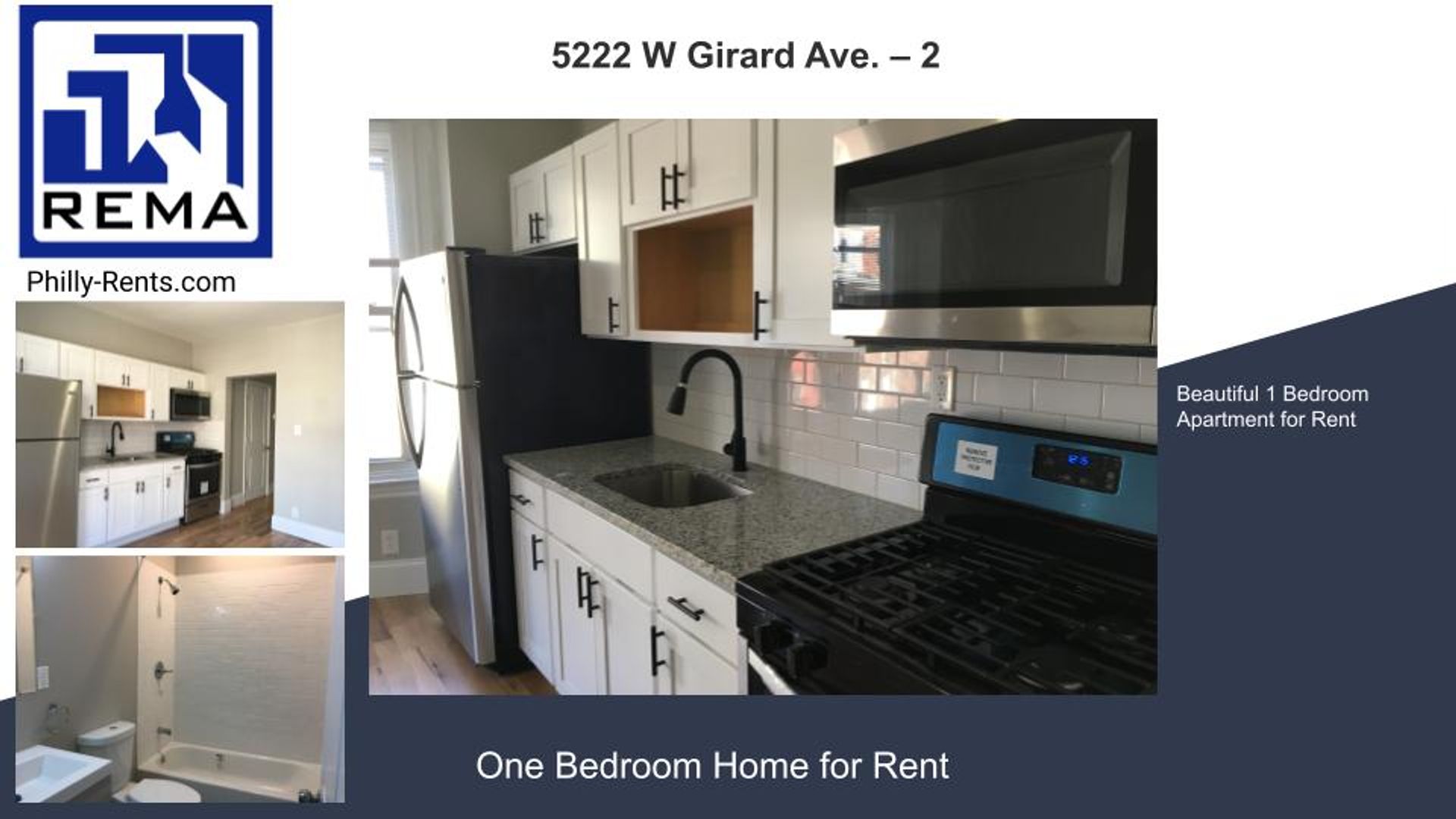 Philadelphia Apartment: 5222 W Girard Ave.
