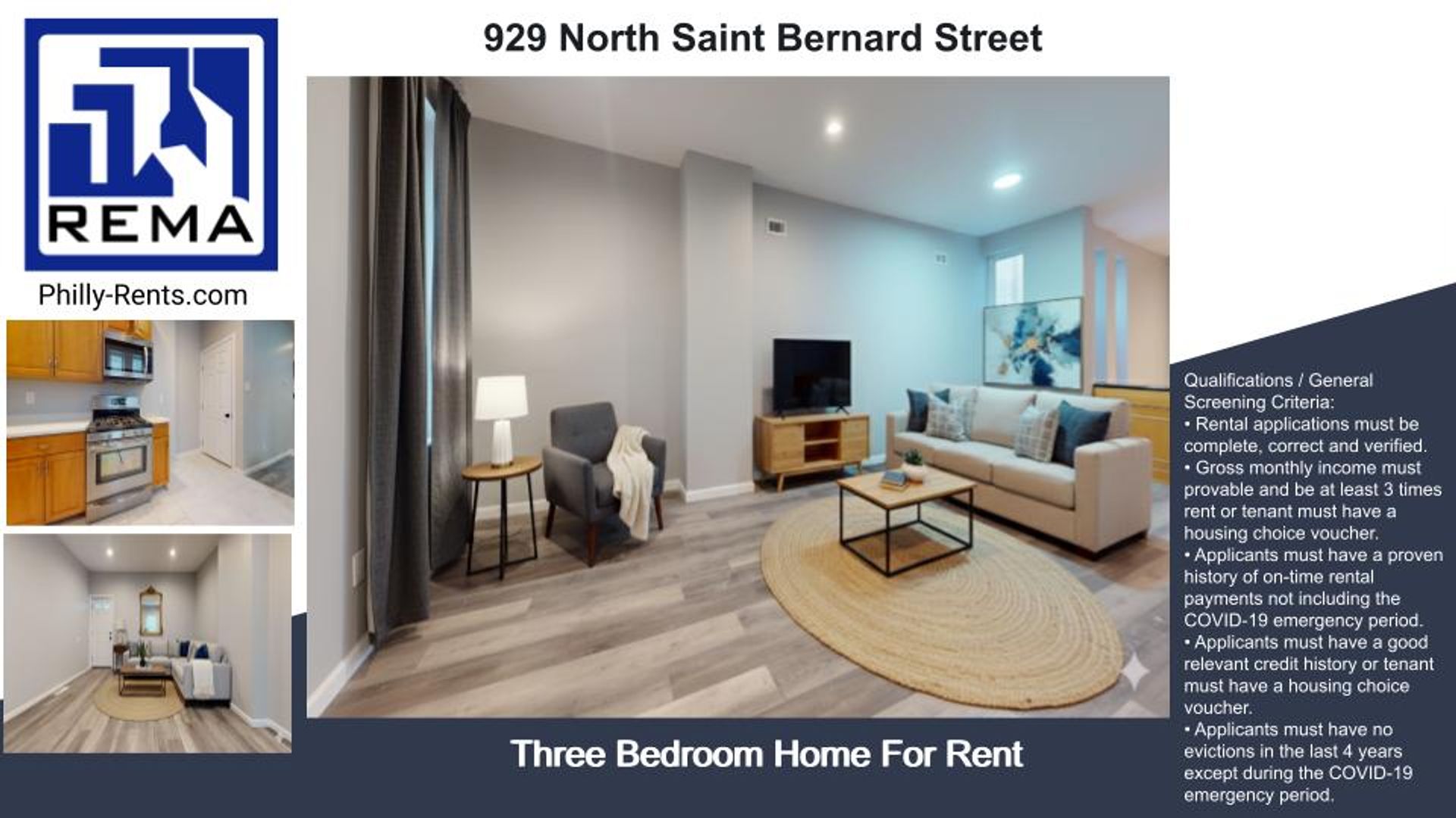 Philadelphia House: 929 North Saint Bernard Street