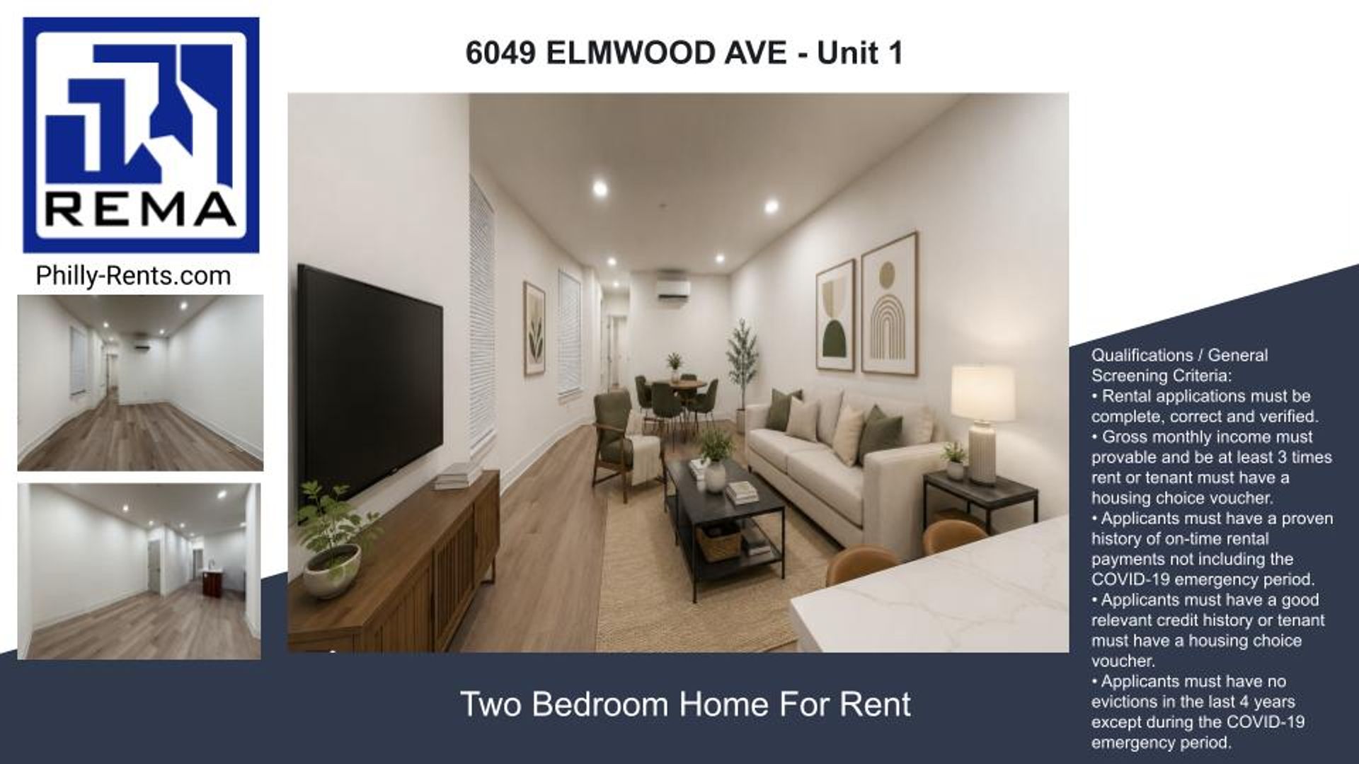 Philadelphia Apartment: 6049 ELMWOOD AVE