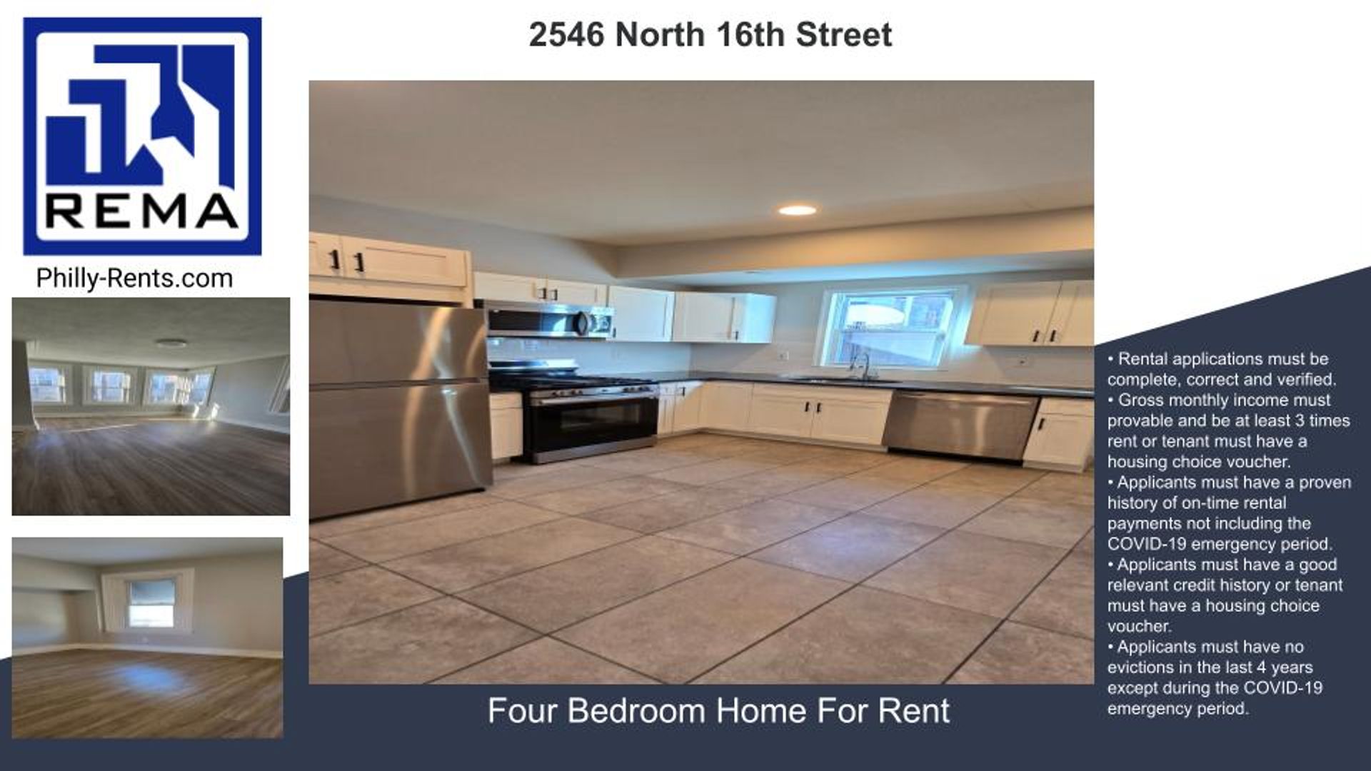 Philadelphia House: 2546 North 16th Street