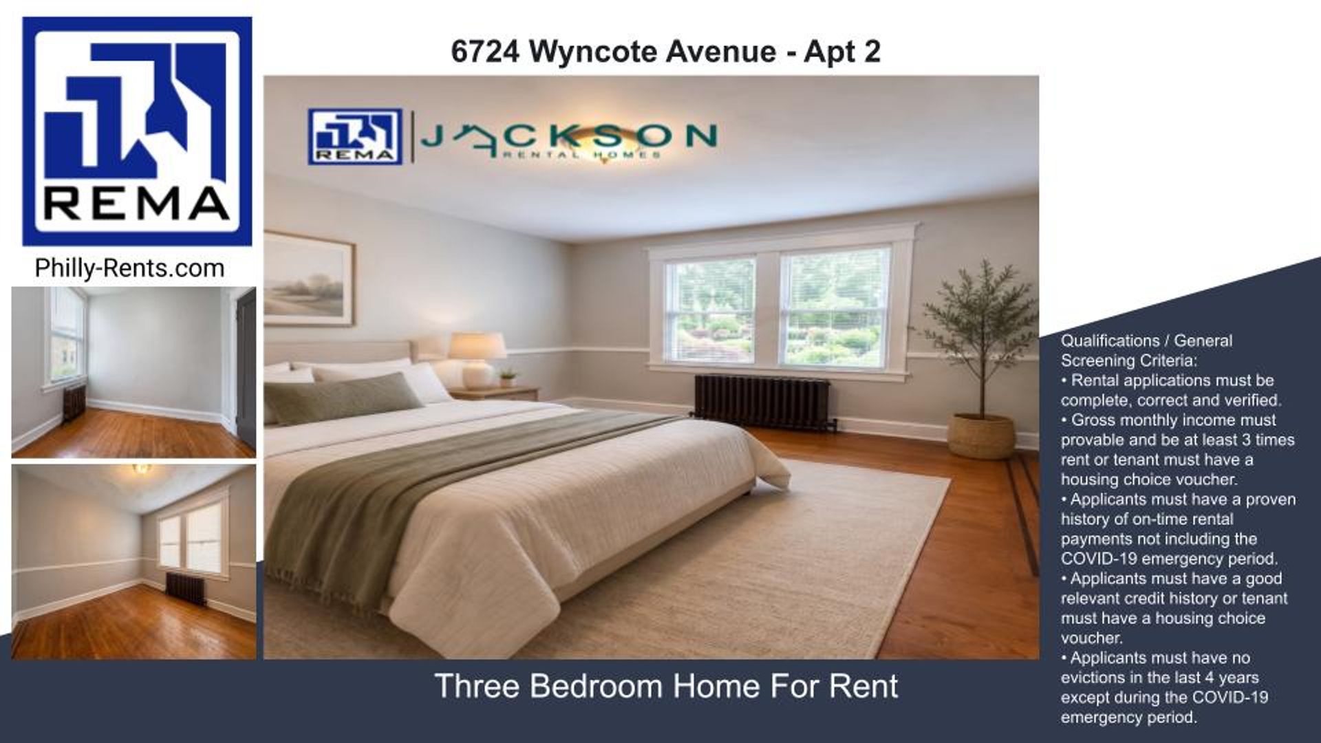 Philadelphia Apartment: 6724 Wyncote Avenue