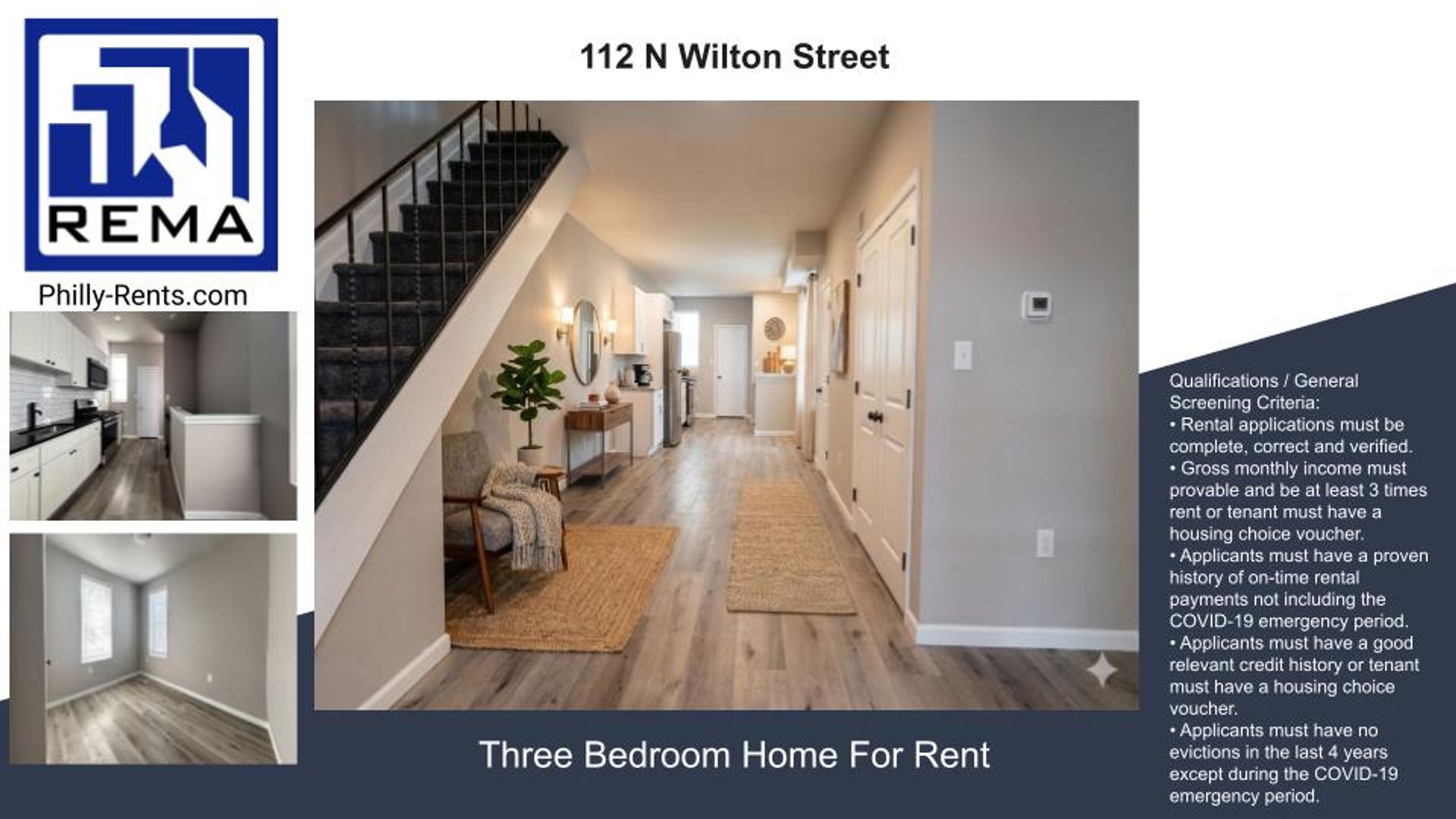 Philadelphia House: 112 N Wilton Street