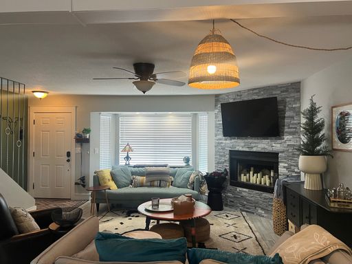 Updated Townhouse backed by National Forest