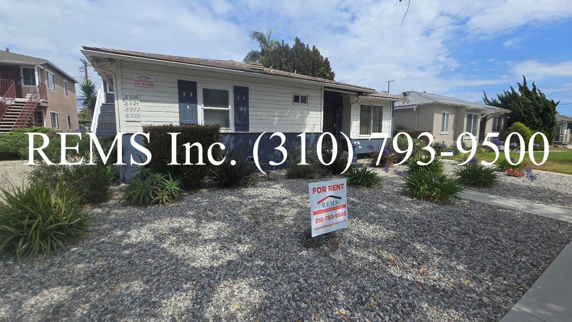 Los Angeles Apartment: 8926 S. Ramsgate Avenue