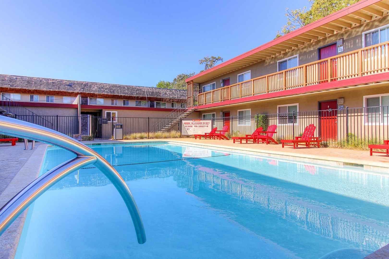 Pool at Brush Creek Apartments (2 of 3)