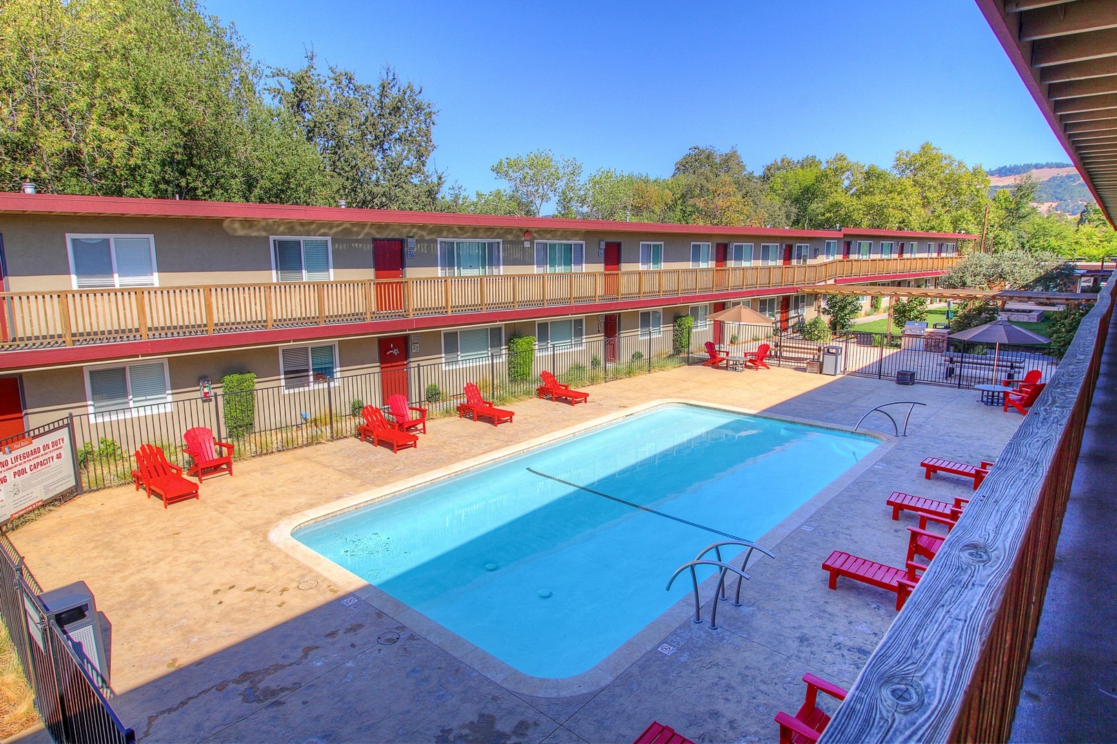 Pool at Brush Creek Apartments (3 of 3)