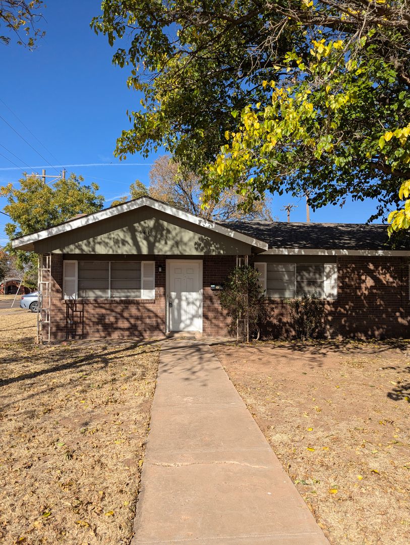 LUBBOCK House: 5416 36th