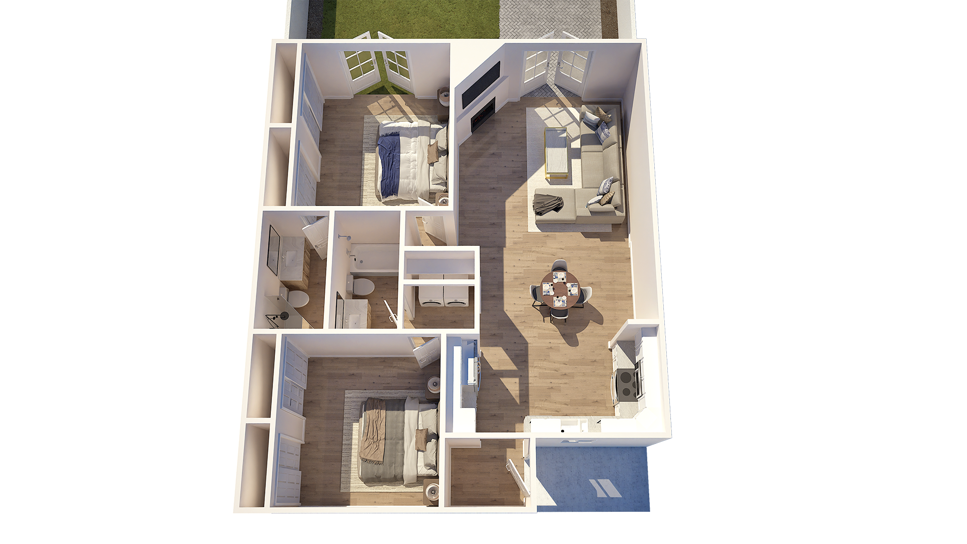 Phoenix Townhome: 2413 W Avalon Drive