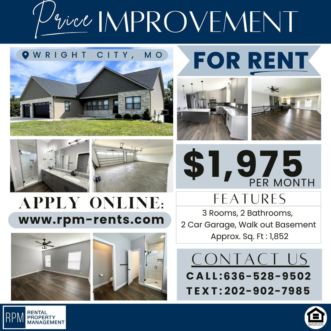 Wright City House: 25 Gregory Michael Lane