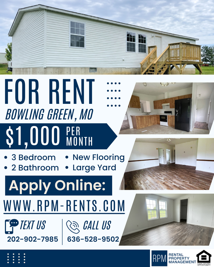Bowling Green House: 14420 Highway UU