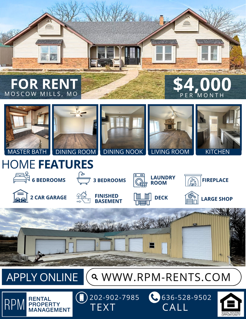 Moscow Mills House: 2101 W Outer Highway 61