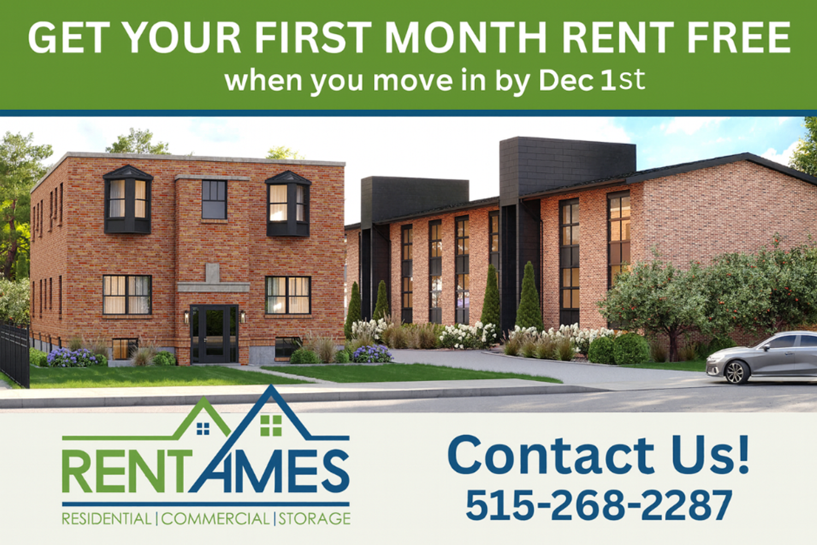Ames Apartment: 228 Welch Avenue