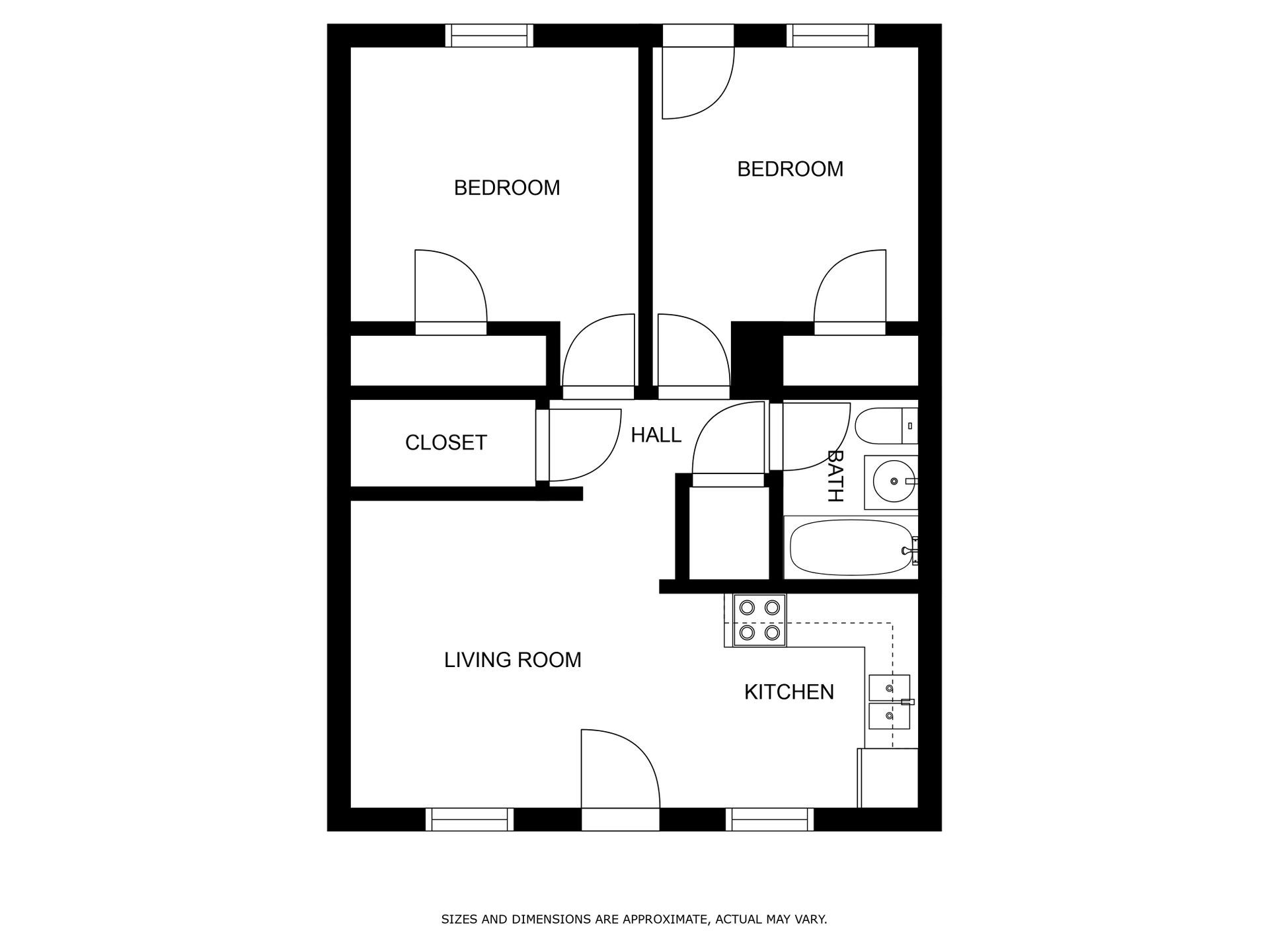 Grandview Apartment: 5600 E 140th Street, Apt A