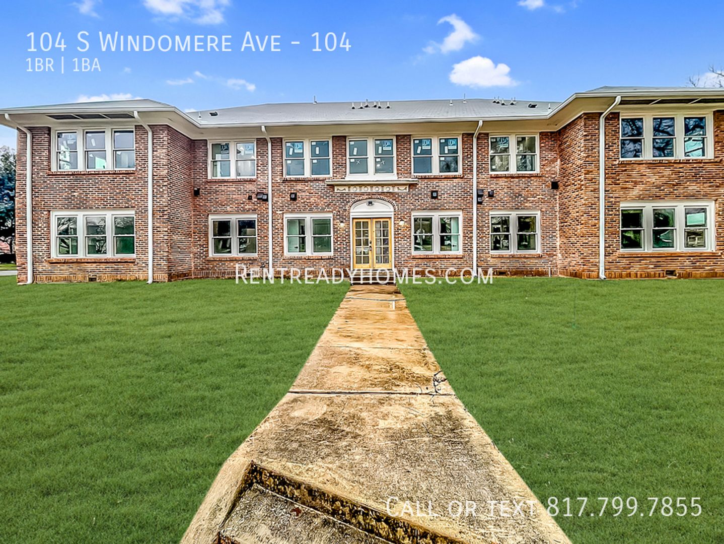 Dallas Apartment: 104 S. Windomere Ave.