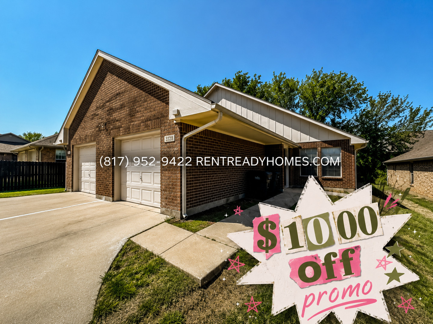 Fort Worth House: 3128 S Cherry Ln
