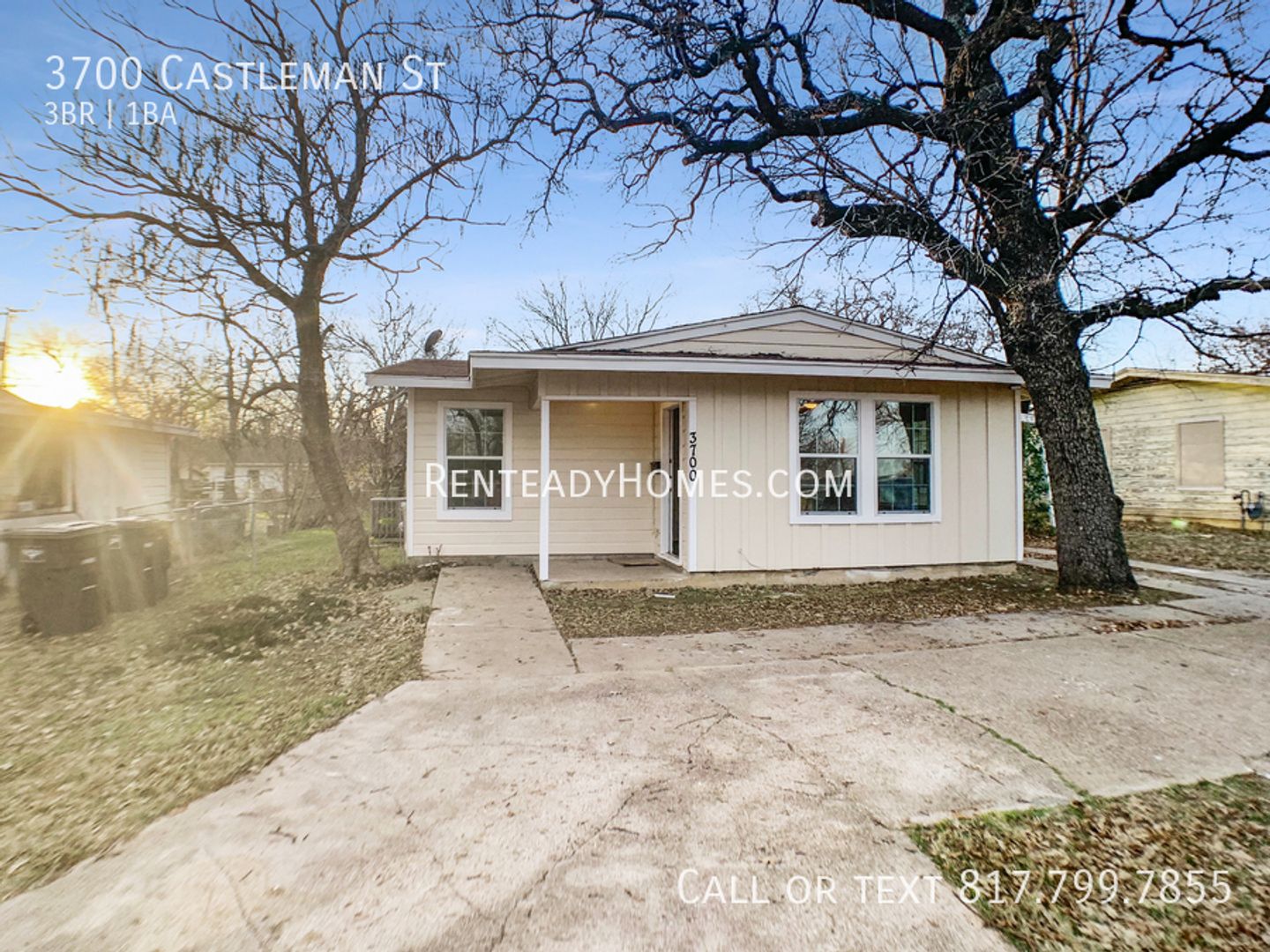 Fort Worth House: 3700 Castleman St