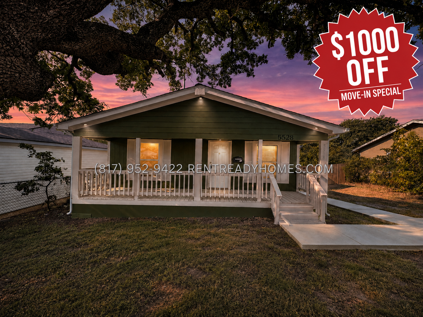 Fort Worth House: 5528 Patton Drive