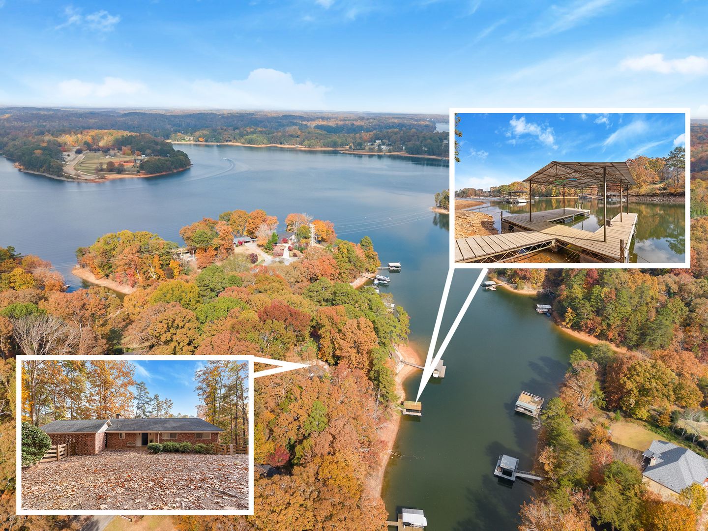 Luxury Lakefront Retreat – Fully Furnished & Boat Dock