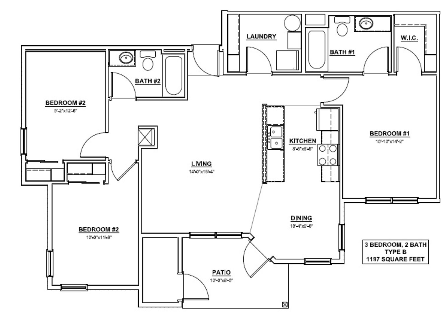 Boise Apartment: 8448 W. Limelight St.