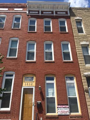 3 Bedroom Rental – 1632 East Preston Street, Baltimore, MD 21213
