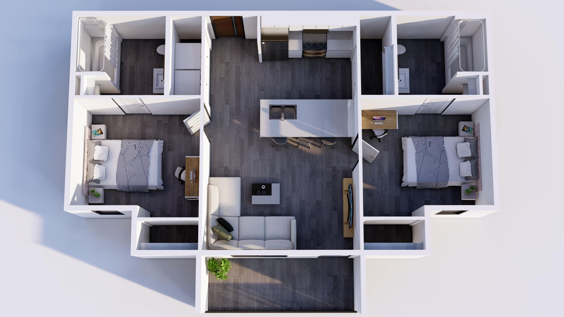 Champaign Apartment: 2002 West Bradley Avenue