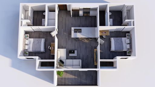 2 Bedroom 2 Bath – photo 1