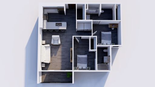 2 Bedroom 2 Bath - Premium – photo 1