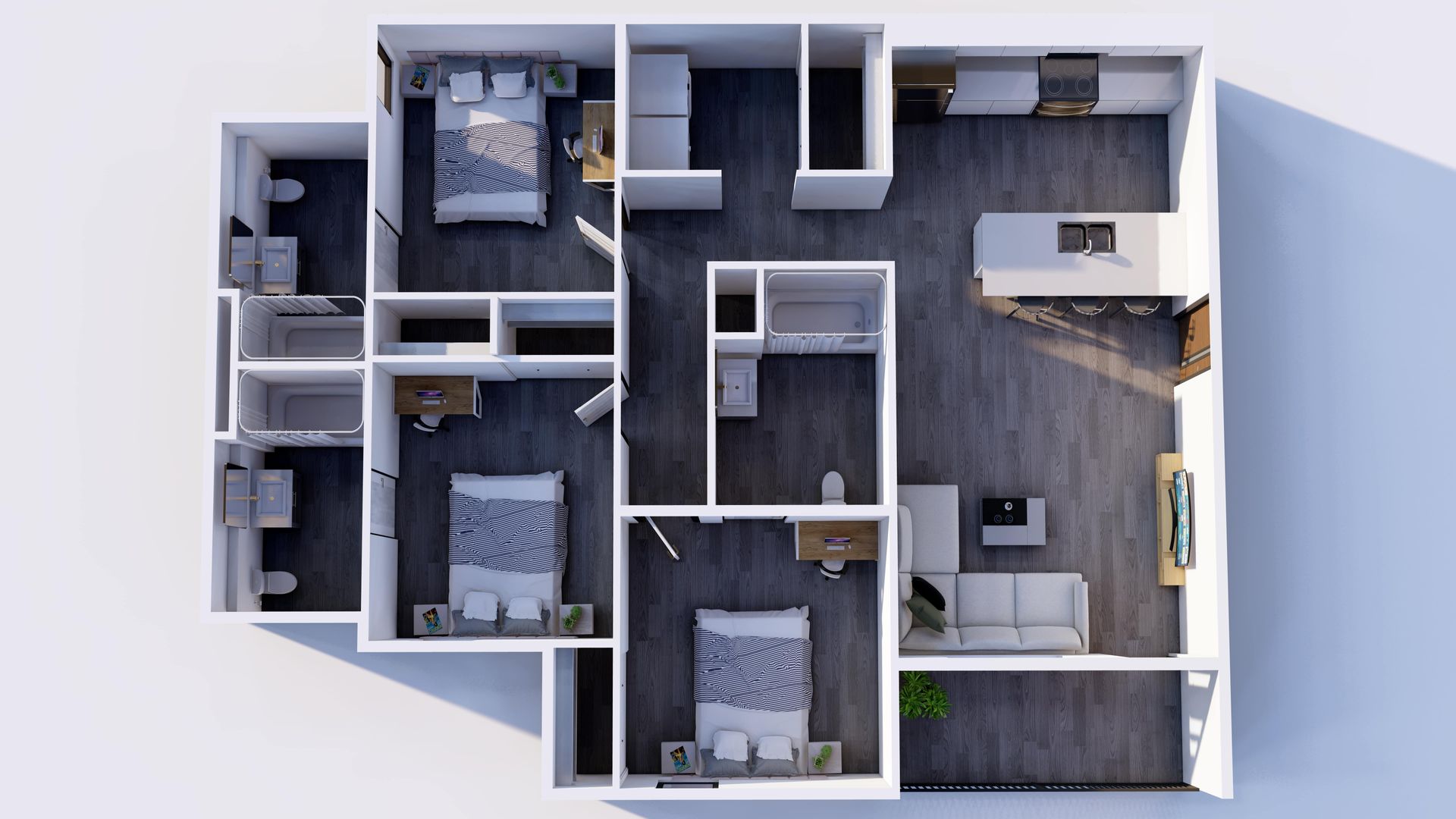 Champaign Apartment: 2002 West Bradley Avenue