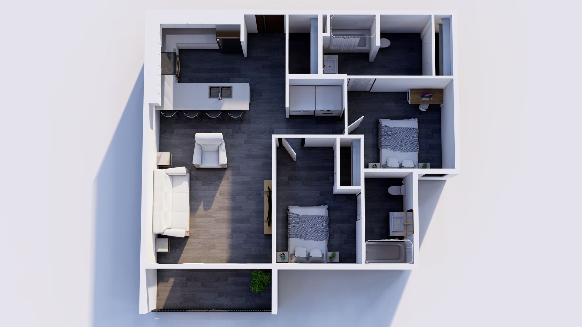 Champaign Apartment: 2002 West Bradley Avenue