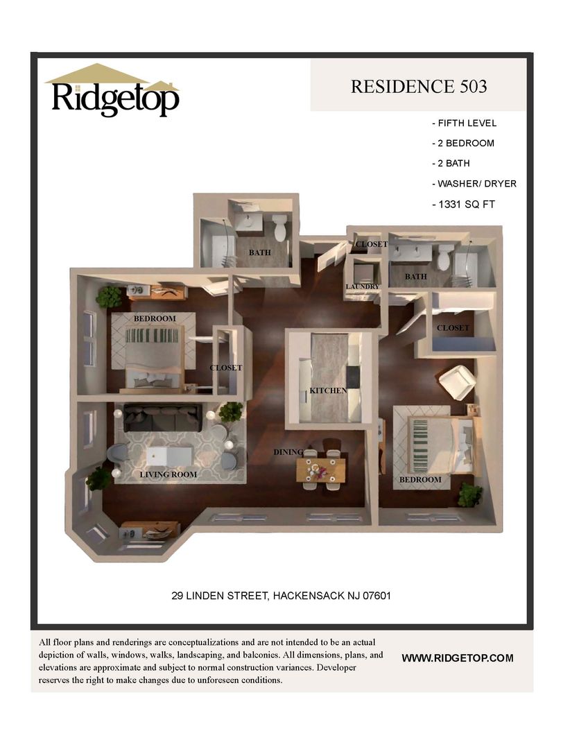 Hackensack Apartment: 29 Linden Street