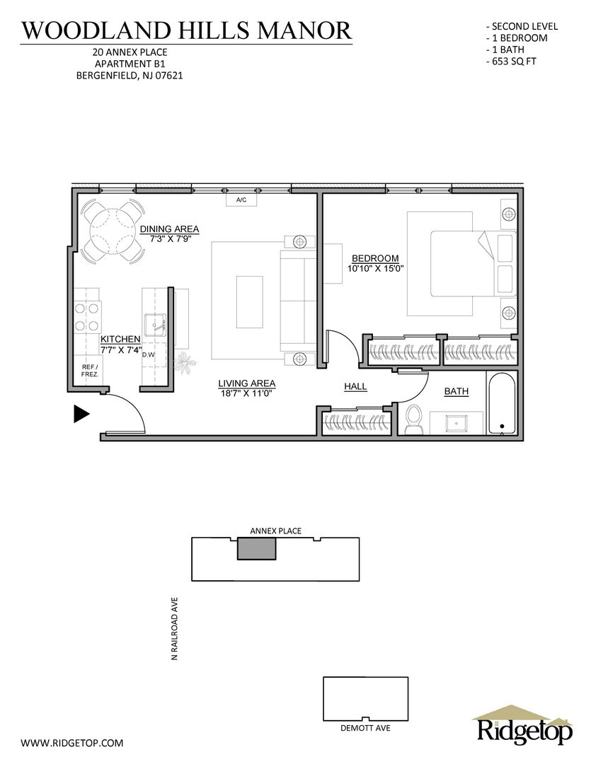Bergenfield Apartment: 10 - 20 Annex Place